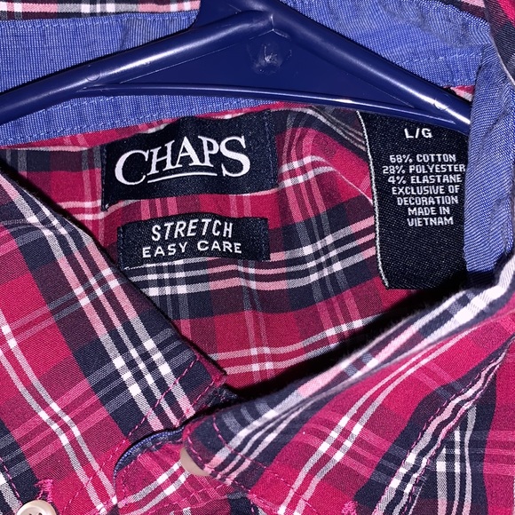 Chaps mens button up shirt - Picture 3 of 3
